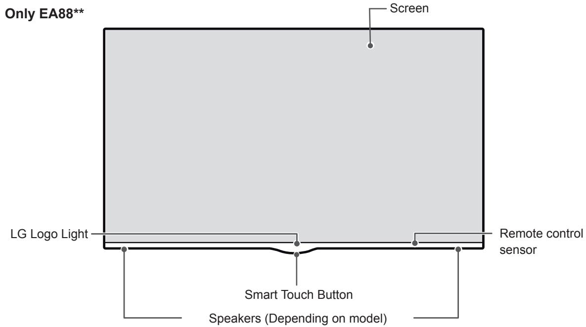 LG 55EA8809 - Parts and buttons - 2