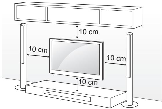 LG 55EA8809 - Montaje en una pared - 1