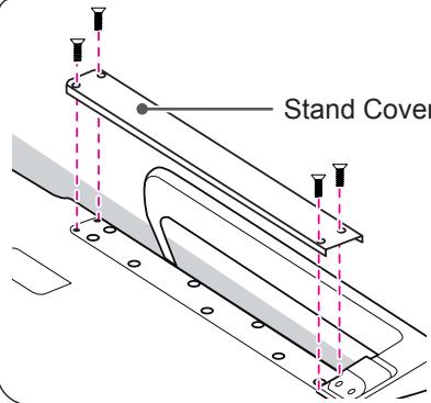 LG 55EA8809 - Attaching the stand - 4