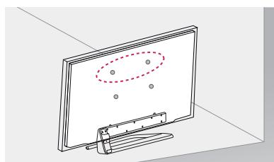 LG 55EA8809 - Fissaggio della TV alla parete - 1