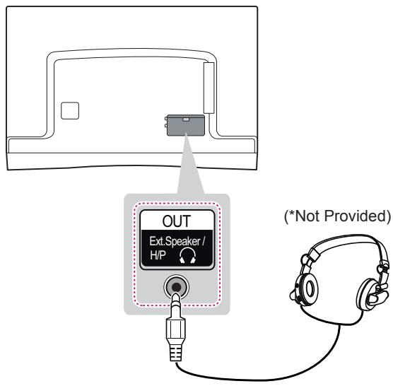 LG 55EA8809 - Headphone Connection - 1