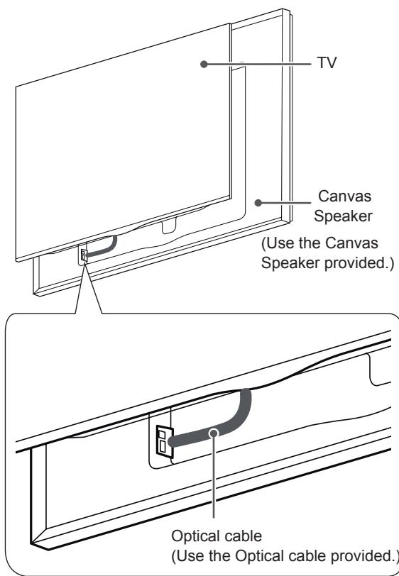 LG 55EA8809 - Canvas speaker connection - 1