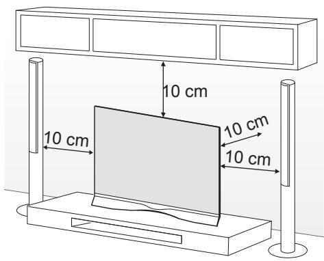 LG 55EA8809 - Montaggio su un tavolo - 1