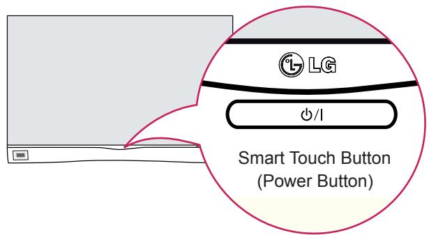 LG 55EA8809 - Using the Smart Touch Button - 1