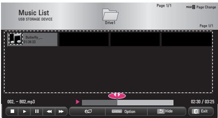 LG PA70G - Browsing Music List - 4