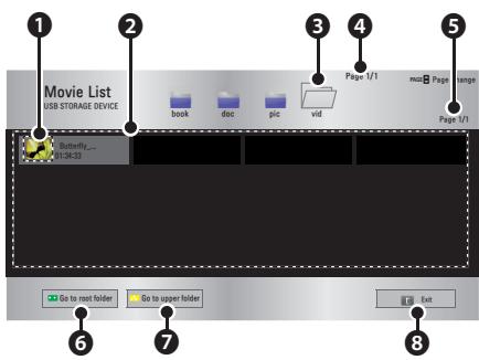 LG PA70G - Browsing Movie List - 1