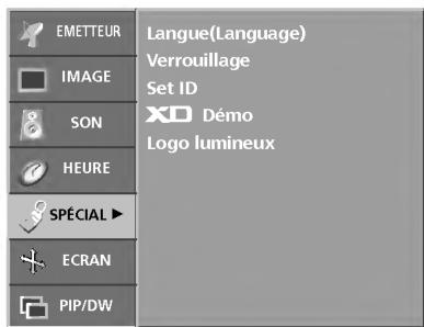 LG 26LX2R - Mode de réglage de l'affichage à l'écran - 10