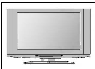 LG 26LX2R - Installation du socle - 1