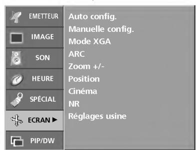 LG 26LX2R - Mode de réglage de l'affichage à l'écran - 7