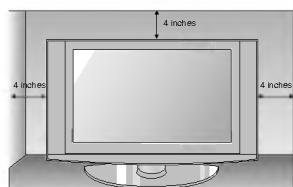 LG 26LX2R - Installation du socle - 5