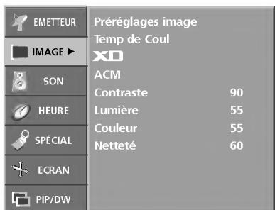 LG 26LX2R - Mode de réglage de l'affichage à l'écran - 3