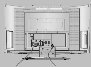 LG 26LX2R - Raccordements de base - 3