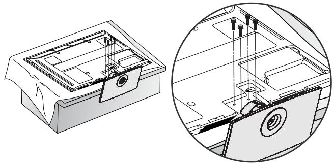 LG 42LH4000 - Installation du SOCLE - 16