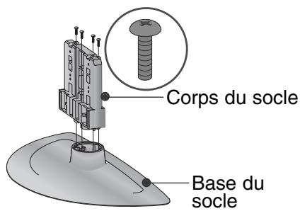 LG 42LH4000 - Installation du SOCLE - 23