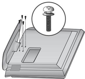 LG 42LH4000 - Installation du SOCLE - 25
