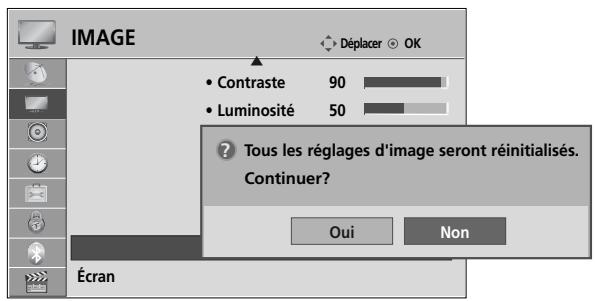 LG 42LH4000 - Réinitialisation de l'image - 3