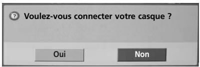 LG 42LH4000 - Demande de connexion du casque bluetooth au téléviseur - 1