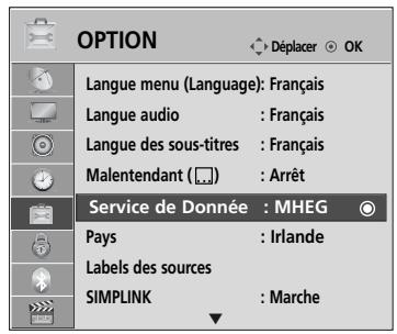 LG 42LH4000 - Service de donnees - 1