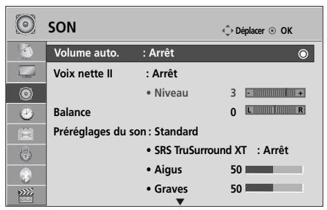 LG 42LH4000 - Nivelage automatique du volume (volume AUTO.) - 1