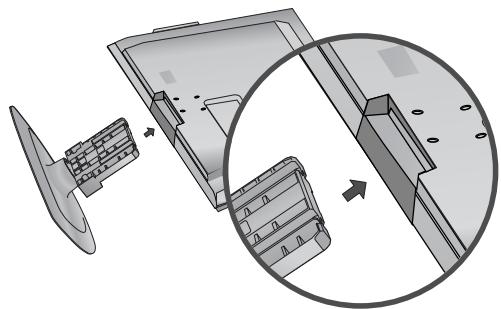 LG 42LH4000 - Installation du SOCLE - 24