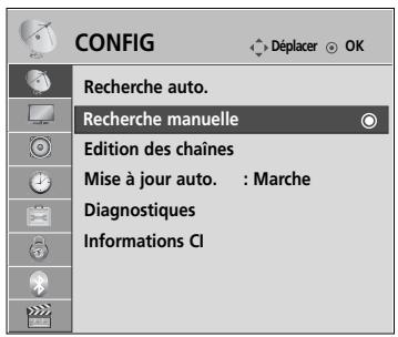 LG 42LH4000 - Recherche manuelle (en mode numérique) - 28
