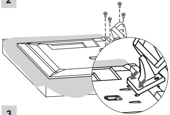 LG 42LM670S - Attaching the stand - 16