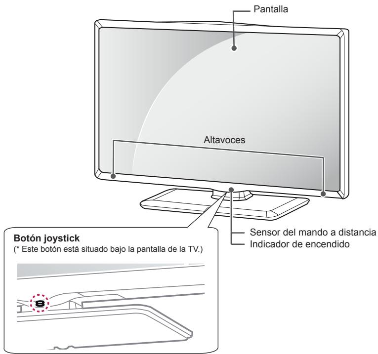 LG 32LN520B - Piezas y botones - 1