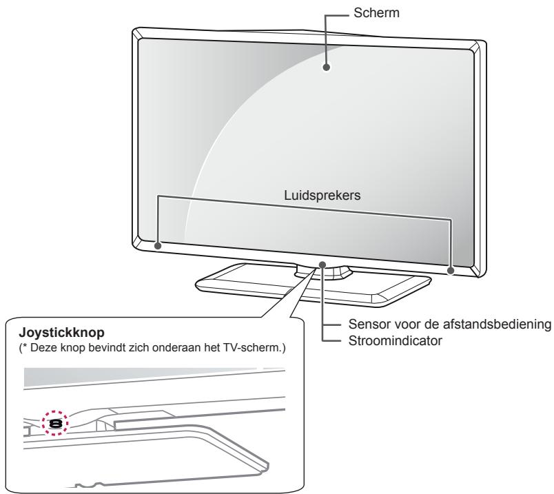 LG 32LN520B - Onderdelen en knoppen - 1