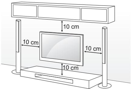 LG 32LN520B - Aan een muur monteren - 1