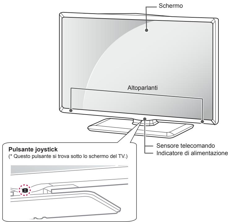 LG 32LN520B - Componenti e pulsanti - 1