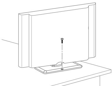 LG 32LN520B - Fixation fiable de la TV sur une table - 1
