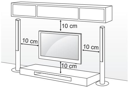LG 32LN520B - Fixation du support mural - 1