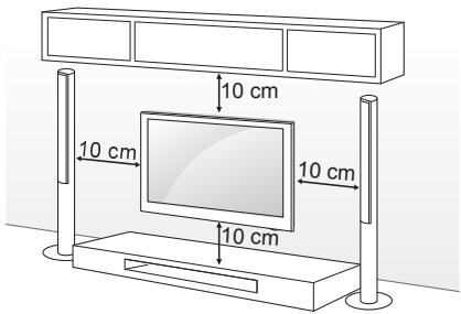 LG 40UF695V - Montaggio a parete - 1