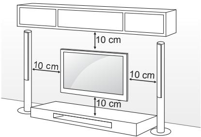 LG 40UF695V - Montar na parede - 1