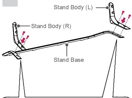 LG 40UF695V - Attaching the stand - 7