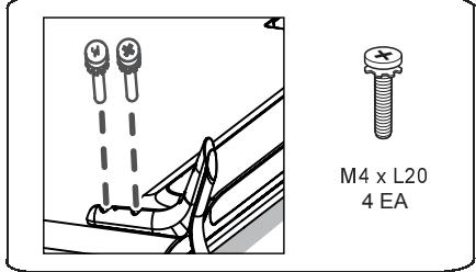 LG 40UF695V - Attaching the stand - 11
