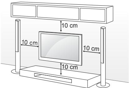 LG 40UF695V - Fixation du support mural - 1
