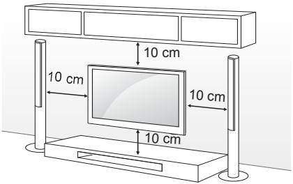 LG 40UF695V - Wandmontage - 1