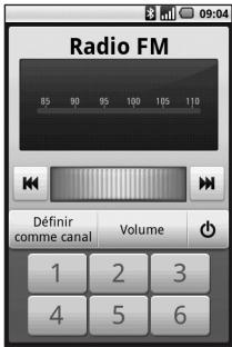 LG GW620 - Ecoute de la radio - 1