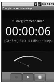 LG GW620 - Enregistrement d'un son ou de la voix - 1