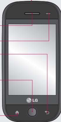 LG GW620 - Touched'accueil - 2