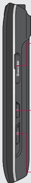 LG GW620 - Touches de volume - 1