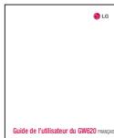 LG GW620 - Guide de l'utilisateur - 1