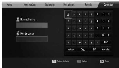 LG HB-45E - Connexion à votre compte - 1