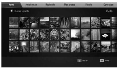 LG HB-45E - À propos du menu PicasaTM - 1