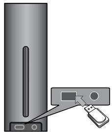 LG HB-45E - Raccordement d'un périphérique USB - 1