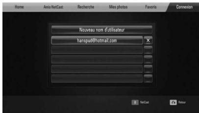 LG HB-45E - Connexion à votre compte - 2