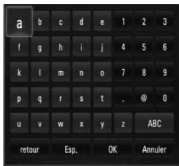 LG HB-45E - Mode clavier - 1