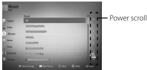 LG HB-45E - Affichage de l'iPod à l'écran - 2