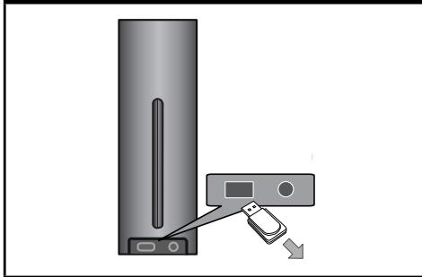 LG HB-45E - Raccordement d'un périphérique USB - 4